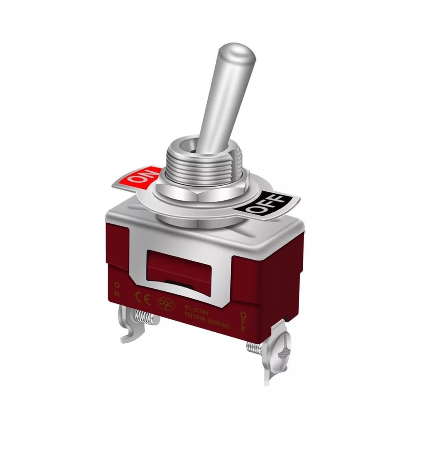 Toggle Switch (ON)-OFF-(ON) Momentary