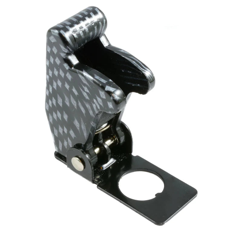Carbon Black Missile Style Toggle Switch Cover